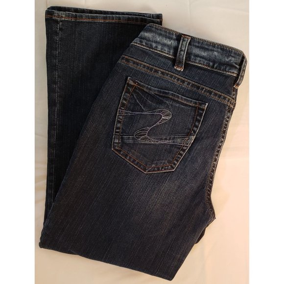 Silver Jean ~ Suki Capri ~ Size 33 - Picture 2 of 13